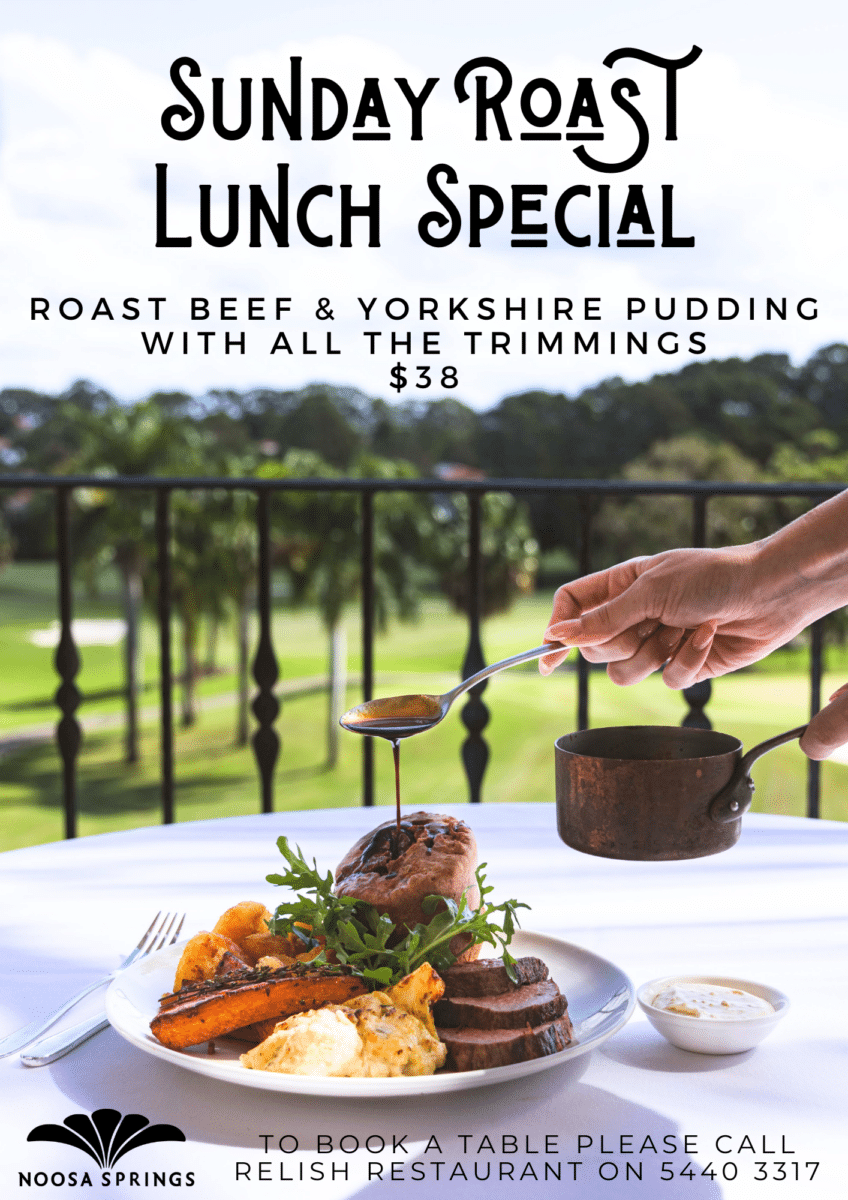 Sunday Roast Lunch Special A4 2025