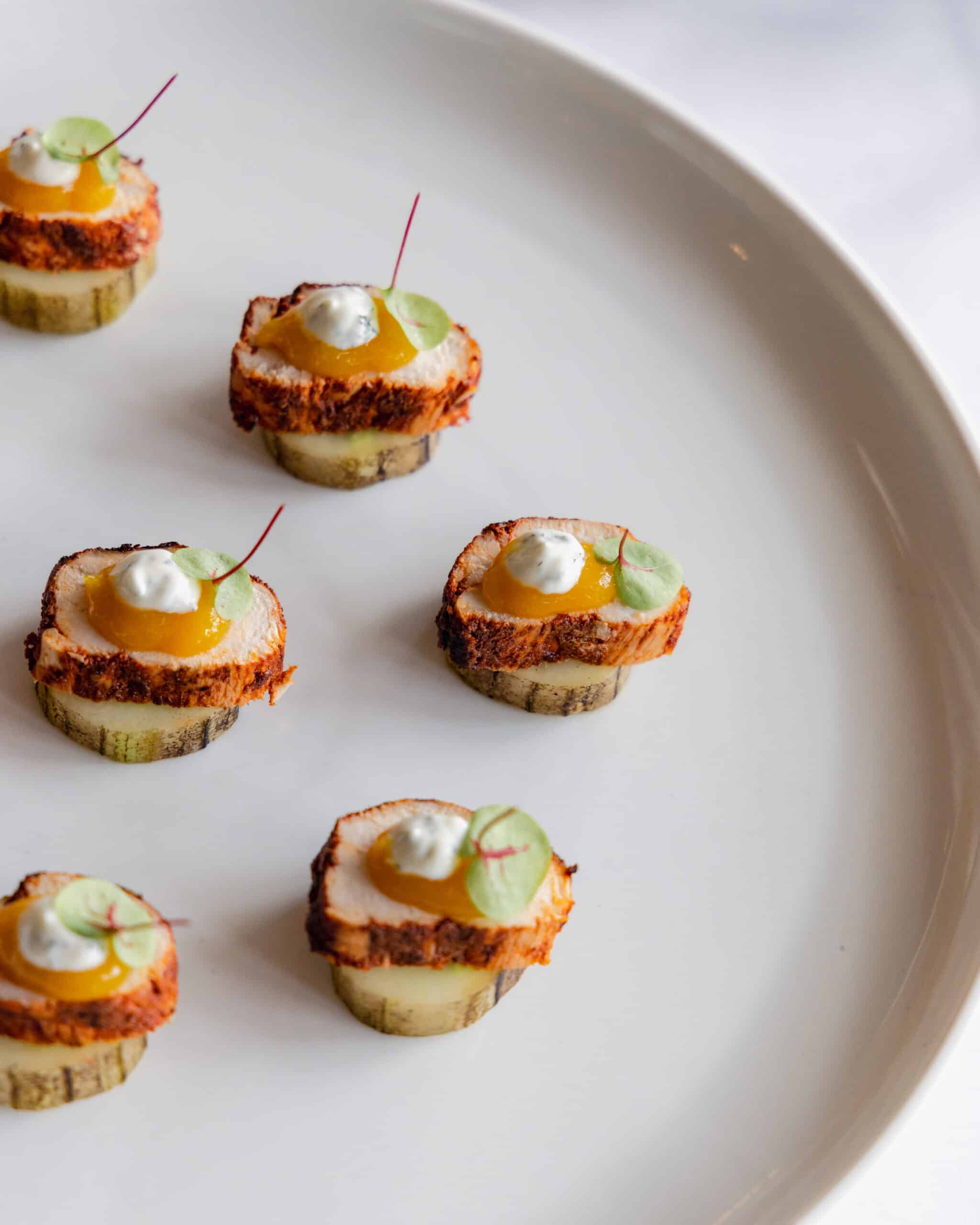 Canapes Tandoori Chciken 4