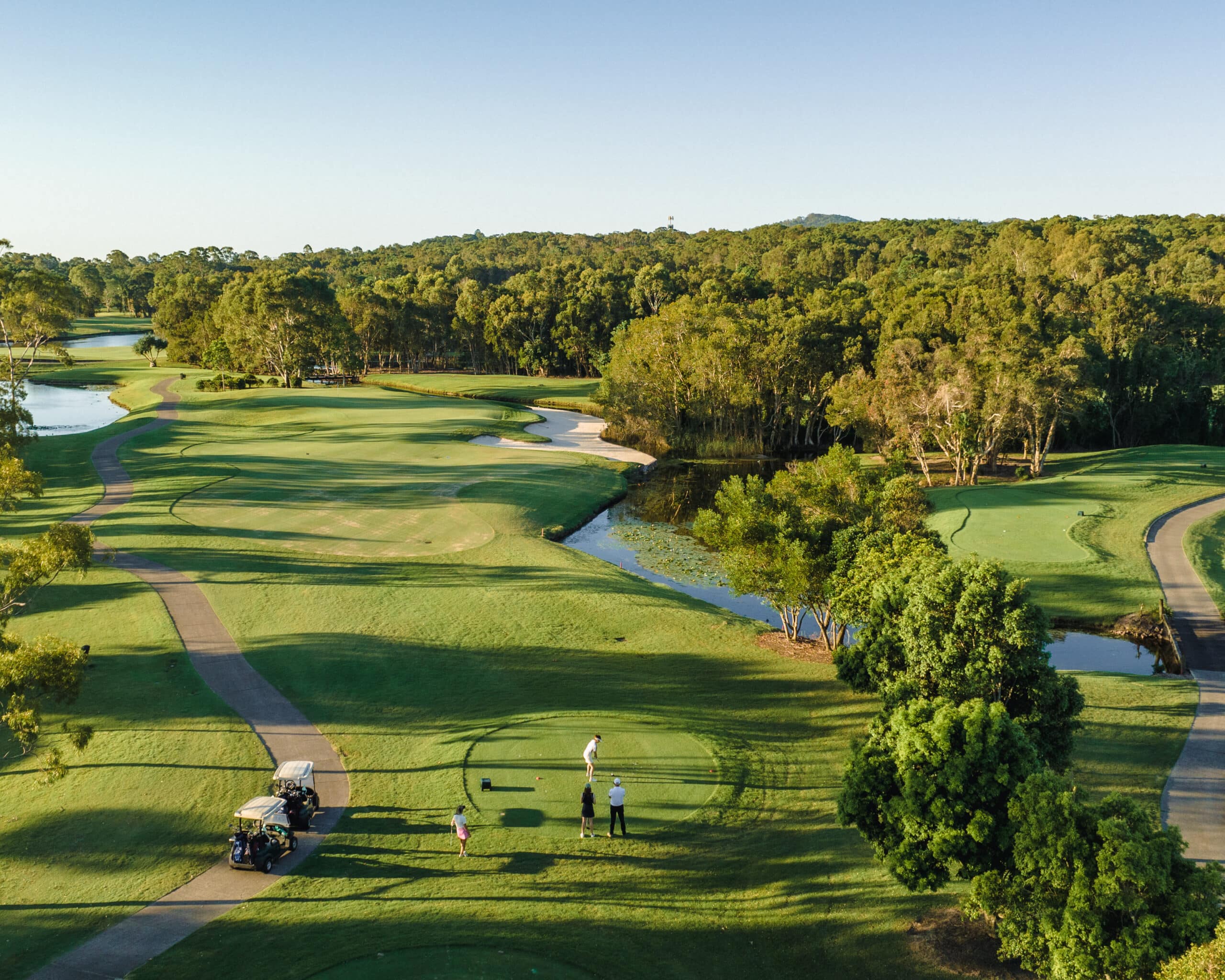 Noosa Springs ~ Drone On Course 24